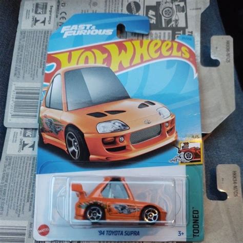 Hot Wheels Toyota Supra Tooned Velozes E Furiosos Brian Shopee Brasil