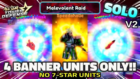 Solo Malevolent Raid V No Stars Banner Units Only All Star