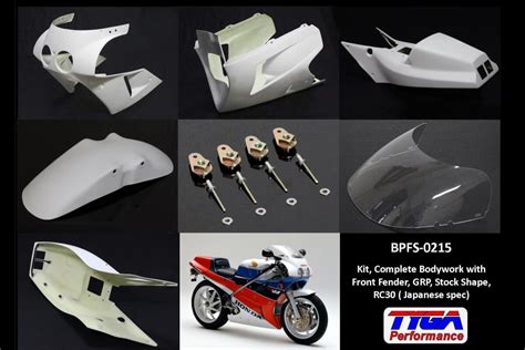 Kit Complete Bodywork With Front Fender Grp Stock Shape Honda Vfr