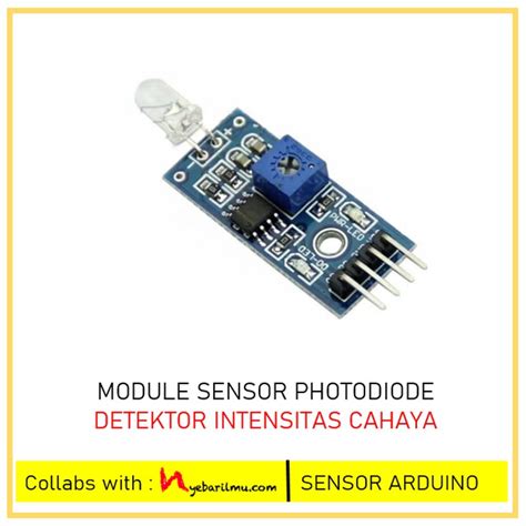 Arduino Photodiode Sensor Module - Light Intensity Detector | Shopee ...