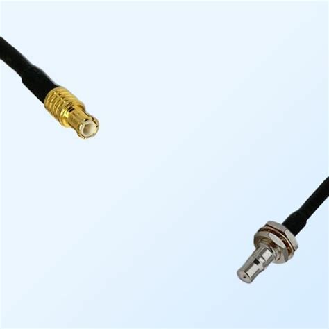 Mcx Male Qma Bulkhead Female With O Ring Coaxial Jumper Cable