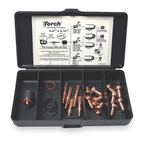 Thermal Dynamics Plasma Torch Consumable Kit 80 Amps 5 2555 Zoro