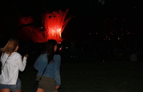 Vancouver Colours: Hurrying to the fireworks last night...