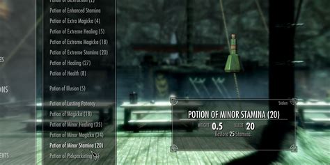 Every Skyrim Potion Recipe & Ingredients