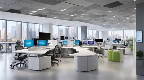 premium ai image business technology office environment techcentric