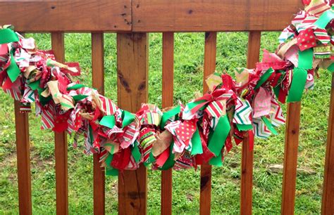 Christmas Fabric Garland