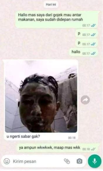 Chat Lucu Driver Ojek Online Marah Ke Penumpang Ini Alasannya Bikin