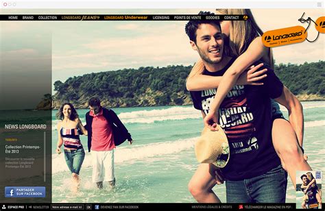 Site Web Vitrine Et TMA Longboard Agence Digitale SENZO