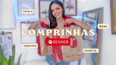 Minhas Comprinhas Da Renner Parte Compras Comprinhas