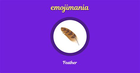 🪶 Feather emoji Copy & Paste - Emojimania