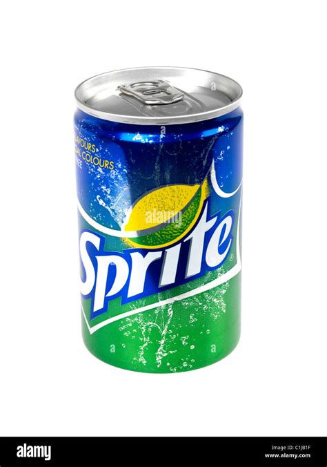 Tin Tinned Can Canned Fizzy Drink Sprite Lemonade Hi Res Stock