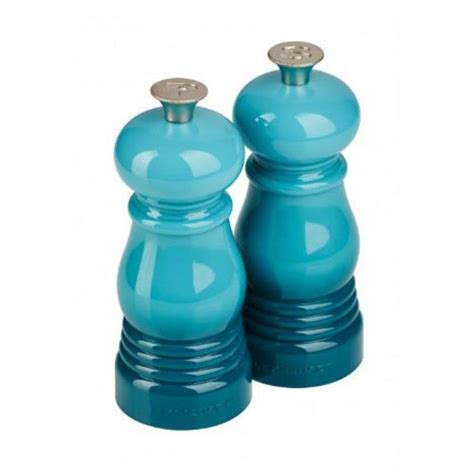 Le Creuset Mini Salt And Pepper Grinder Teal Cm Buy Now At