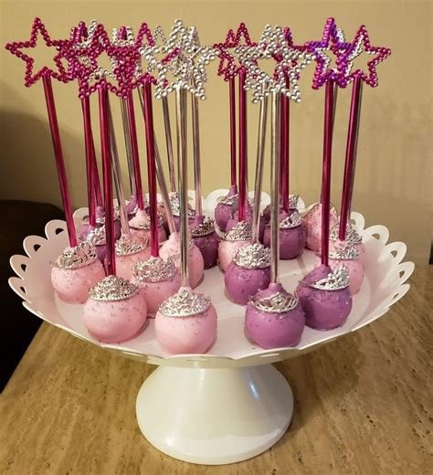 Princess Cake Pops Princess Cake Pops Princess Party Cake Cake Pops