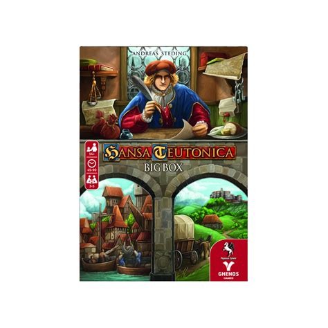 HANSA TEUTONICA Gioco Da Tavolo BIG BOX Pegasus Spiele IN ITALIANO