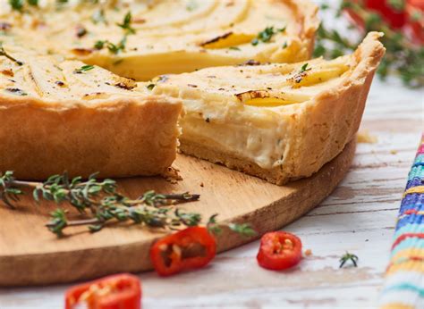 Quiche De Palmito Sem Lactose