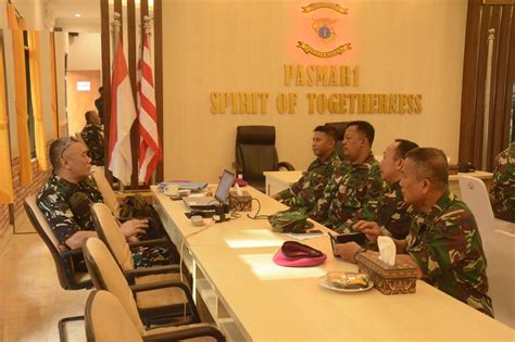 Danmenbanpur Marinir Terima Kunjungan Tim Audit Dan Uji Petik Korps