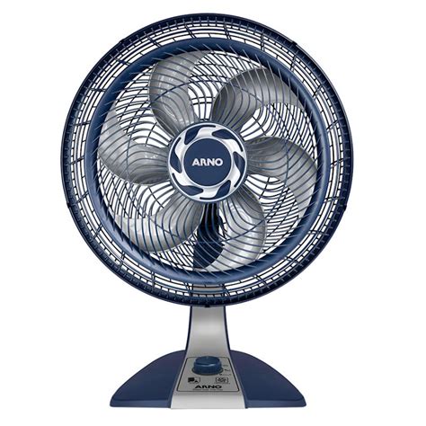 Ventilador Arno Silence Force Sky Vf Azul E Cinza Cm V No Shoptime