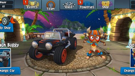 Leilani Vs Oog Oog New Character Unlocked Beach Buggy Racing