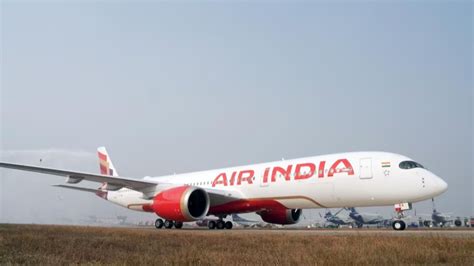 Air India S First Wide Body Airbus A Aircraft Arrives In India