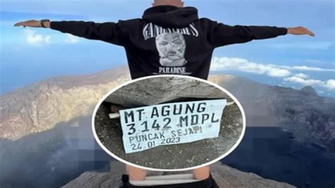 Viral Banget Pelecehan Bule Melepas Celana Di Kawasan Suci Gunung