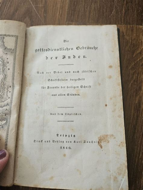 Antiquitäten Gebets Buch Judentum 1840 Haushalt LIQUIDATION Kaufen