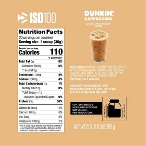 Dymatize Iso Dunkin Donuts Supplement World