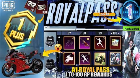 Rp A1 Is Here A1 Royal Pass 1 To 100 Rp Rewards Free Upgrade Skin