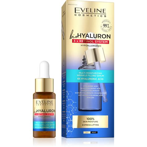 S Rum De Rosto Bio Hyaluron X Retinol System Moisturizing And