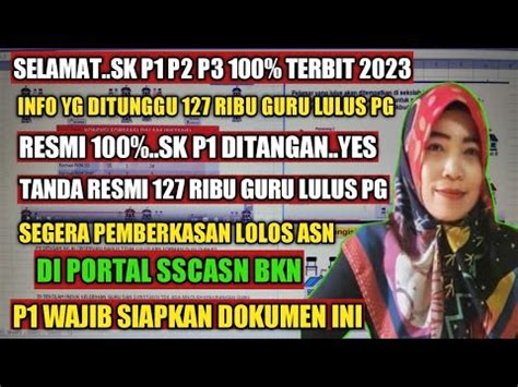 Final Ribu P Tanda Resmi Ribu Guru Lulus Pg Pemberkasan