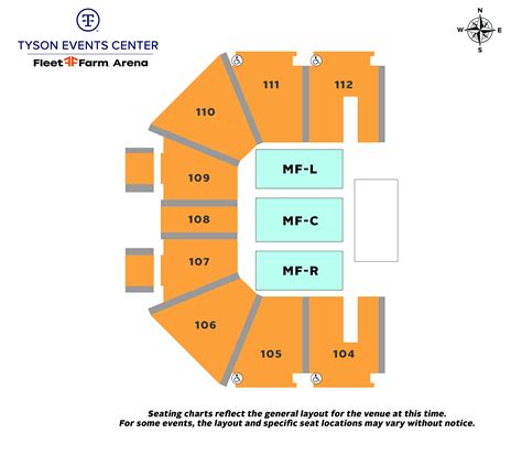 Tyson Event Center Concert Seating Chart - Infoupdate.org