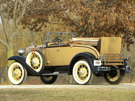 1931 Ford Model A Rumble Seat Deluxe Roadster For Sale Classiccars