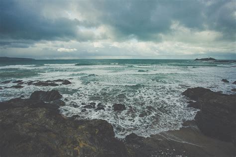 Free Images Beach Sea Coast Sand Rock Ocean Horizon Cloud Sky