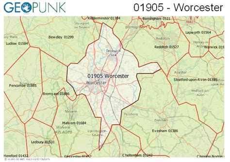 Worcester County Zip Code Map United States Map