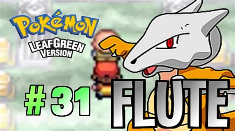 Pokemon Leaf Green Walkthrough Part Fuji Pokeflute Youtube