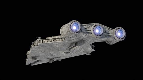 D Star Wars Arquitens Class Command Cruiser Turbosquid