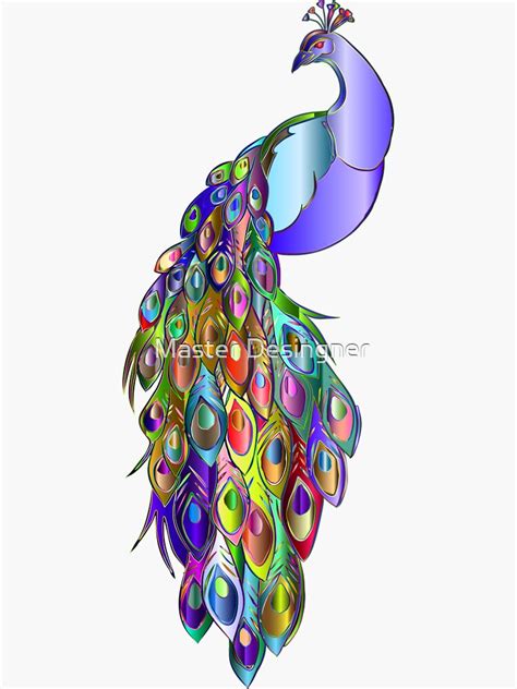 Peacock Sticker For Sale By Resourcer7 Redbubble