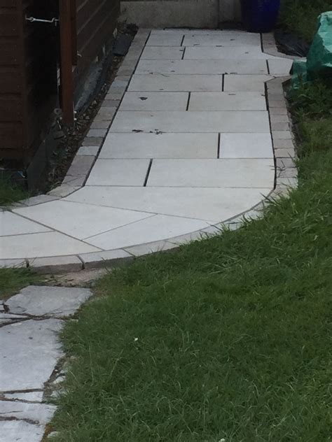 Darleymoor Buff Yorkstone Paving With Indian Sandstone Mixed Colour