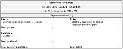 Total Imagen Modelo De Presentacion De Estados Financieros