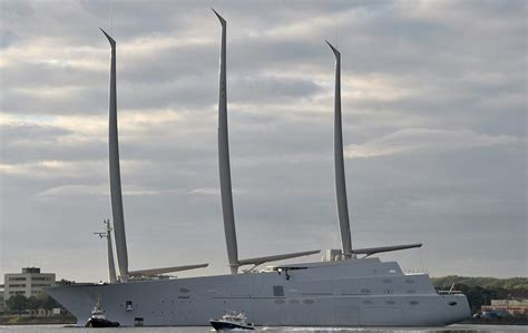 Melnichenkos Epic Sailing Yacht A The Worlds Biggest Sailing Ship