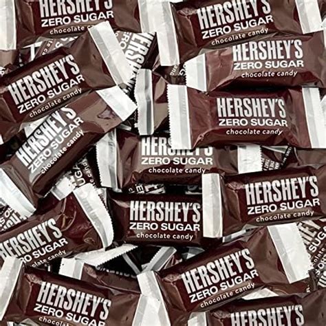 Crazyoutlet Hersheys Zero Sugar Milk Chocolate Candy Bars Bulk Pack 2