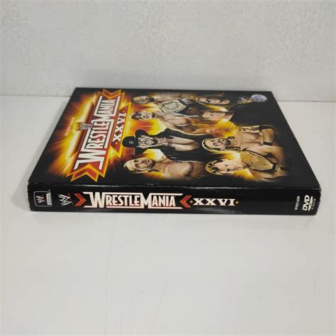 Wwe Wrestlemania Dvd Set Wwf Xxvi Mania Collectors Set