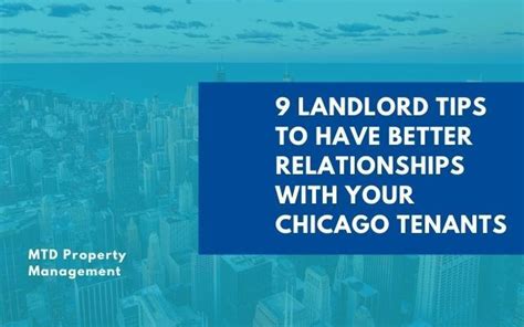 9 Landlord Tips To Have Better Relationships With Your Chicago Tenants