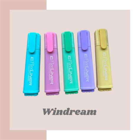 Flexoffice Flexliner Highlighter Pastel Per Piece FO HL009 Lazada PH