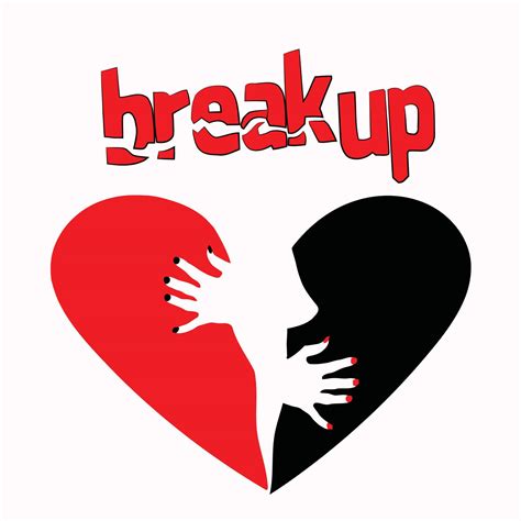 Break up poster 7576302 Vector Art at Vecteezy