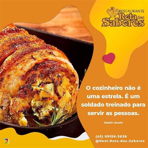 Menu Em Restaurante Rota Dos Sabores Brasil 000