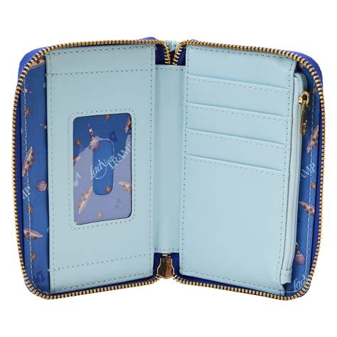 Loungefly Disney Lady And The Tramp Classic Book Zip Around Wallet