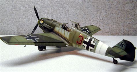 Messerschmitt Bf E Trop By Frank Romano Hasegawa