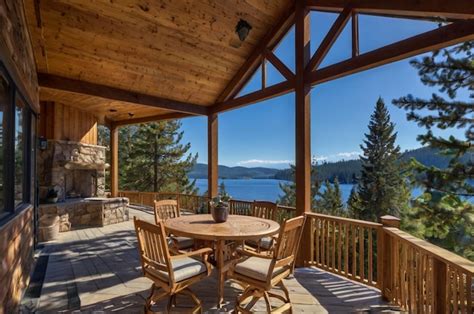 Home With Decks In The Mountains Near Coeur Dalene Idaho Us Premium