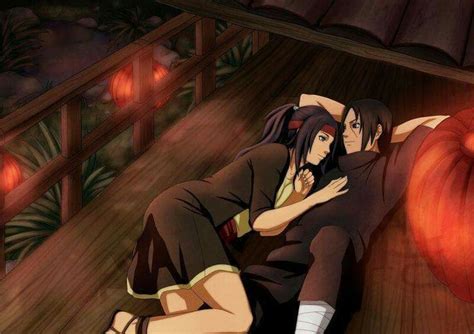 Itachi And Izumi His Girlfriend Itachi Uchiha Itachi And Izumi Naruto Oc Shikamaru Gaara