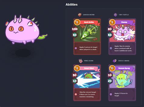 Axie Infinity What Are Poison Axie Lineups Loaded Gamer